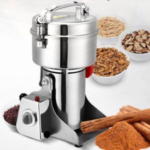 Máy xay bột khô đa năng nắp gài cối inox loại 800g